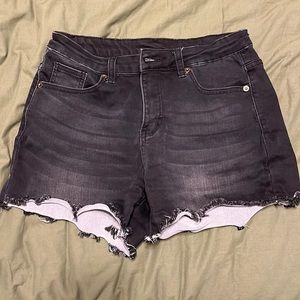 Born Primitive black jean shorts